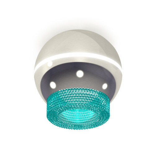 Накладной светильник с дополнительной подсветкой Ambrella Light Techno XS1104020 (C1104, N7194)