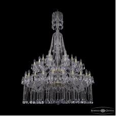 Подвесная люстра Bohemia Ivele Crystal 1413/24+12+6/460/XL-186/2d G