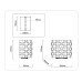 Настенный светильник Ambrella Light High Light Crystal LH41012
