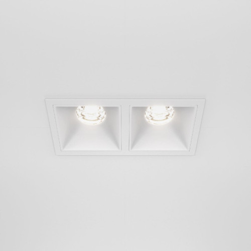 Встраиваемый светильник Maytoni Technical Alfa LED DL043-02-10W4K-SQ-W