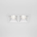 Встраиваемый светильник Maytoni Technical Alfa LED DL043-02-10W4K-SQ-W