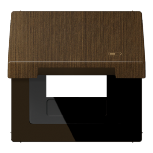 Рамка с подпружиненной крышкой для USB-механизмов Jung ME2990KLUSBAT