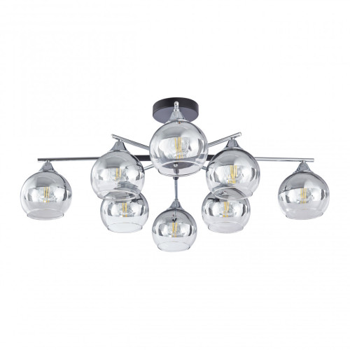 Люстра на штанге Arte Milano Napoli 339354/8 CR+BK