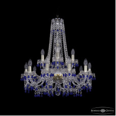 Подвесная люстра Bohemia Ivele Crystal 1410/10+5/240/h-75 G V3001