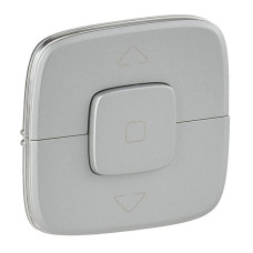 Лицевая панель Legrand Valena Allure выключателя жалюзи алюминий 755147