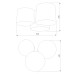 Потолочный светильник TK Lighting 6591 Mona Nature