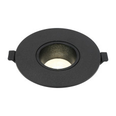 Встраиваемый светильник General GCL-MR16-R-BLACK 661281