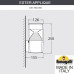 Уличный настенный светильник Fumagalli ESTER APPLIQUE DS1.562.000.WXD1L