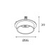 Отражатель Italline SKY R white