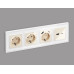Комплект механизма розетки с/з со шторками Ambrella Volt Alfa MA307010