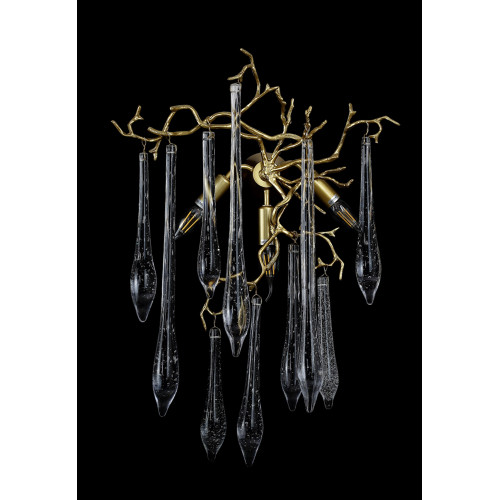 Бра Crystal Lux Reina REINA AP3 GOLD PEARL