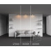 Трековый магнитный светильник Maytoni Luna TR185-1-3W2.7K-B