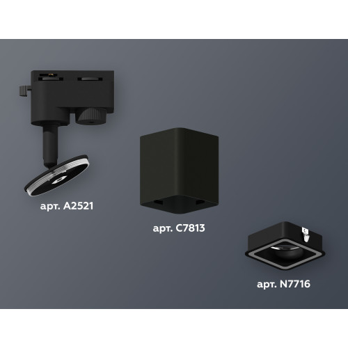 Трековый однофазный светильник Ambrella Light Track System XT7813020 (A2521, C7813, N7716)