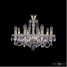 Подвесная люстра Bohemia Ivele Crystal 1402/8/195 G tube