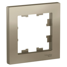Рамка 1-постовая Schneider Electric Atlas Design ATN000501