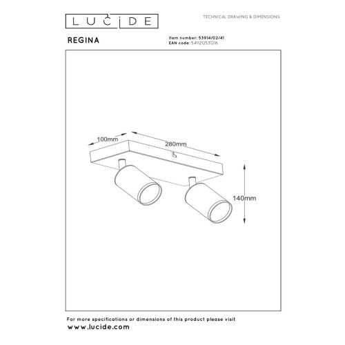 Спот Lucide Regina 53914/02/41