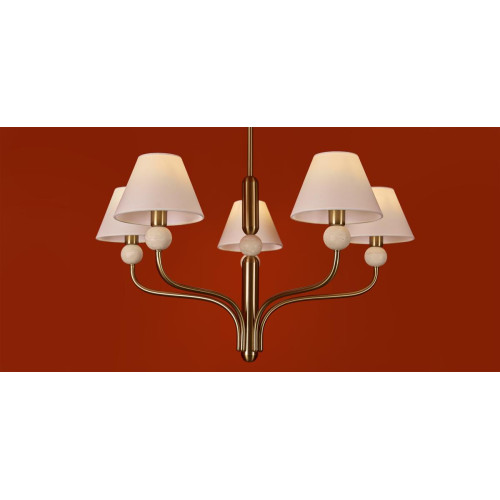 Люстра на штанге Freya Aurelia FR2058PL-05BS