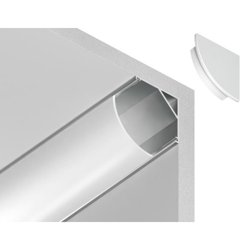 Алюминиевый угловой профиль Ambrella Light Alum Profile GP2100AL