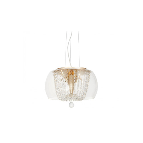 Подвесная люстра Lumina Deco Disposa LDP 7018-400 PR+F.GD
