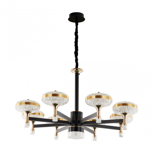 Подвесная люстра Arte Milano Ferrara 273059/8 BK/GD