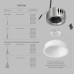Встраиваемый светильник Denkirs Shine Glow DK2431-WH