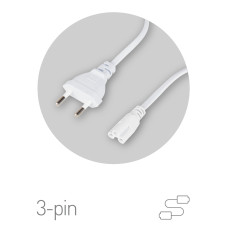 Кабель питания для линейного светильника Эра FTS-C5-plug-1,5 Б0051728