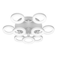 Потолочная светодиодная люстра iLedex Jomo FS-014-X9 108W WH