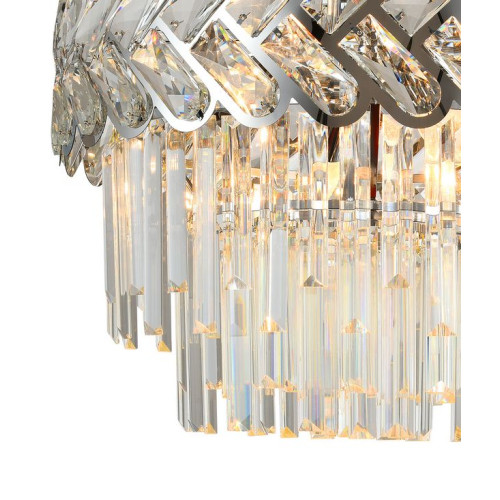 Подвесная люстра Natali Kovaltseva ARMOUR 81436/8C CHROME