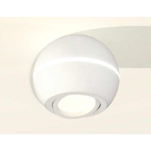 Накладной поворотный светильник с дополнительной подсветкой Ambrella Light Techno XS1101020 (C1101, N7001)