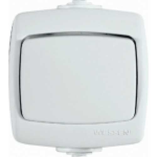 Выключатель 1-клавишный Schneider Electric Рондо VA66-102B-BI