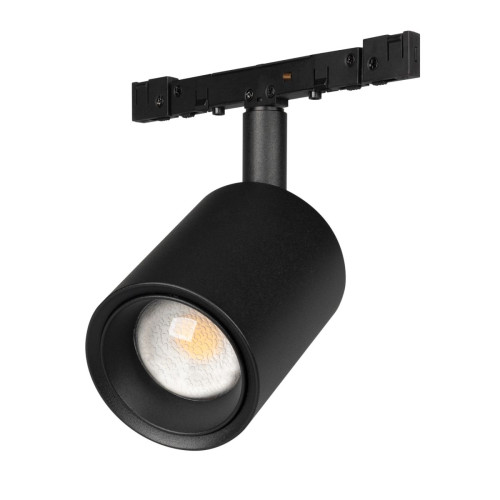 Трековый магнитный светильник Arlight MAG-MICROCOSM-SPOT-ZOOM-R47-9W Day4000 (BK, 15-55 deg, 24V) (IP20 Металл) 050988