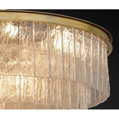 Подвесная люстра Delight Collection Glace KG0998P-5R brass