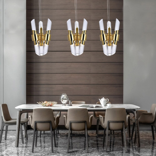 Подвесной светильник Delight Collection Tycho KM0987P-6 brass