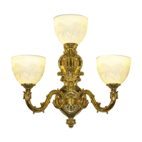 Бра Bohemia Ivele Crystal Florence 7101B16/2+1/210 G P1 U Horse