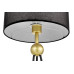Настольная лампа Lumina Deco Belforte LDT 5527 GD+BK