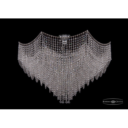 Люстра на штанге Bohemia Ivele Crystal 77071/95 Ni