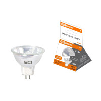 Лампа галогенная TDM Electric GU5.3 35W 3000K прозрачная SQ0341-0008