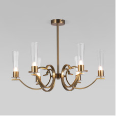 Люстра на штанге Eurosvet Rosher 60141/6 латунь a060331