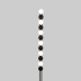 Торшер Eurosvet Tapioca 90332/12 черный a068079