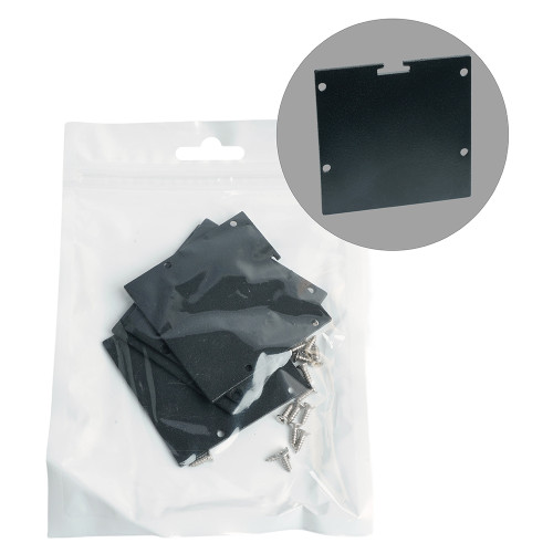 Заглушка без отверстия для профиля CAB269, LD368 (комплект 4шт) Feron LD236 52090 Заглушка без отверстия для профиля CAB269, LD368 (комплект 4шт) Feron LD236 52090