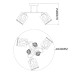 Потолочная люстра Escada Neulia 1118/3PL Потолочная люстра Escada Neulia 1118/3PL