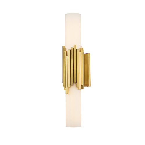 Настенный светильник Elstead Lighting MARVELE-2WB-AB-OPAL