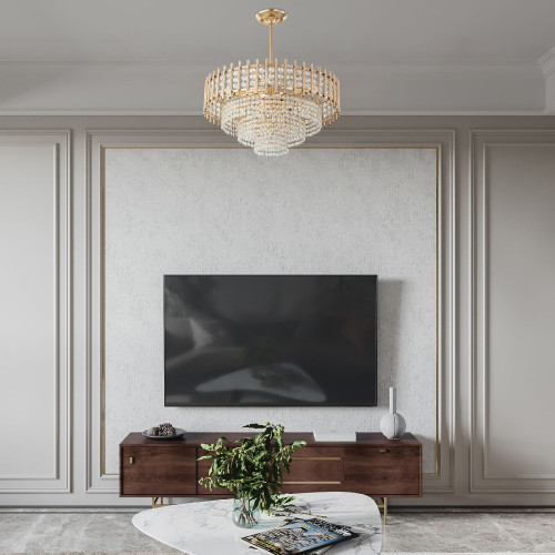 Люстра на штанге Arte Milano Sorrento 376109/9/300/570 CR