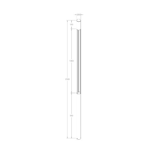 Парковый светильник Maytoni Mill O427FL-L30GF3K