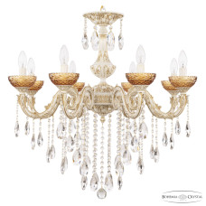 Подвесная люстра Bohemia Ivele Crystal AL79101/8/250 B WMG P Amber/M-1F