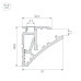 Профиль Arlight SHELF-600-2000 ANOD (Алюминий) 060498