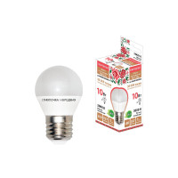Лампа светодиодная TDM Electric Народная E27 10W 3000K матовая SQ0340-1605