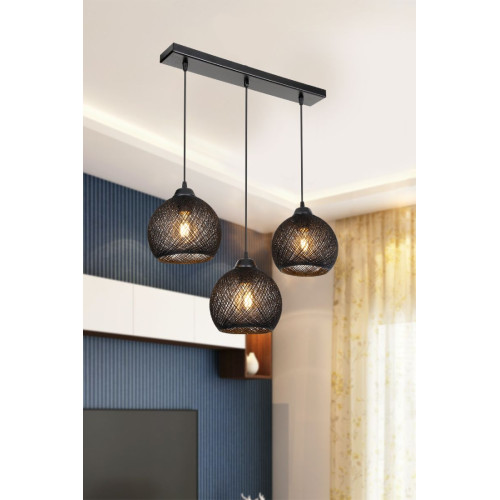 Подвесной светильник Toplight Lizbeth TL1612L-03BK
