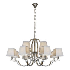 Подвесная люстра iLamp Hilton 6943-8+4 CR