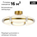 Потолочная люстра ST Luce Etoile SL1304.302.45
